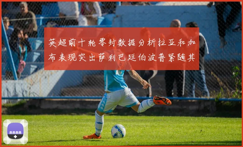英超前十轮零封数据分析拉亚和加布表现突出萨利巴廷伯波普紧随其后